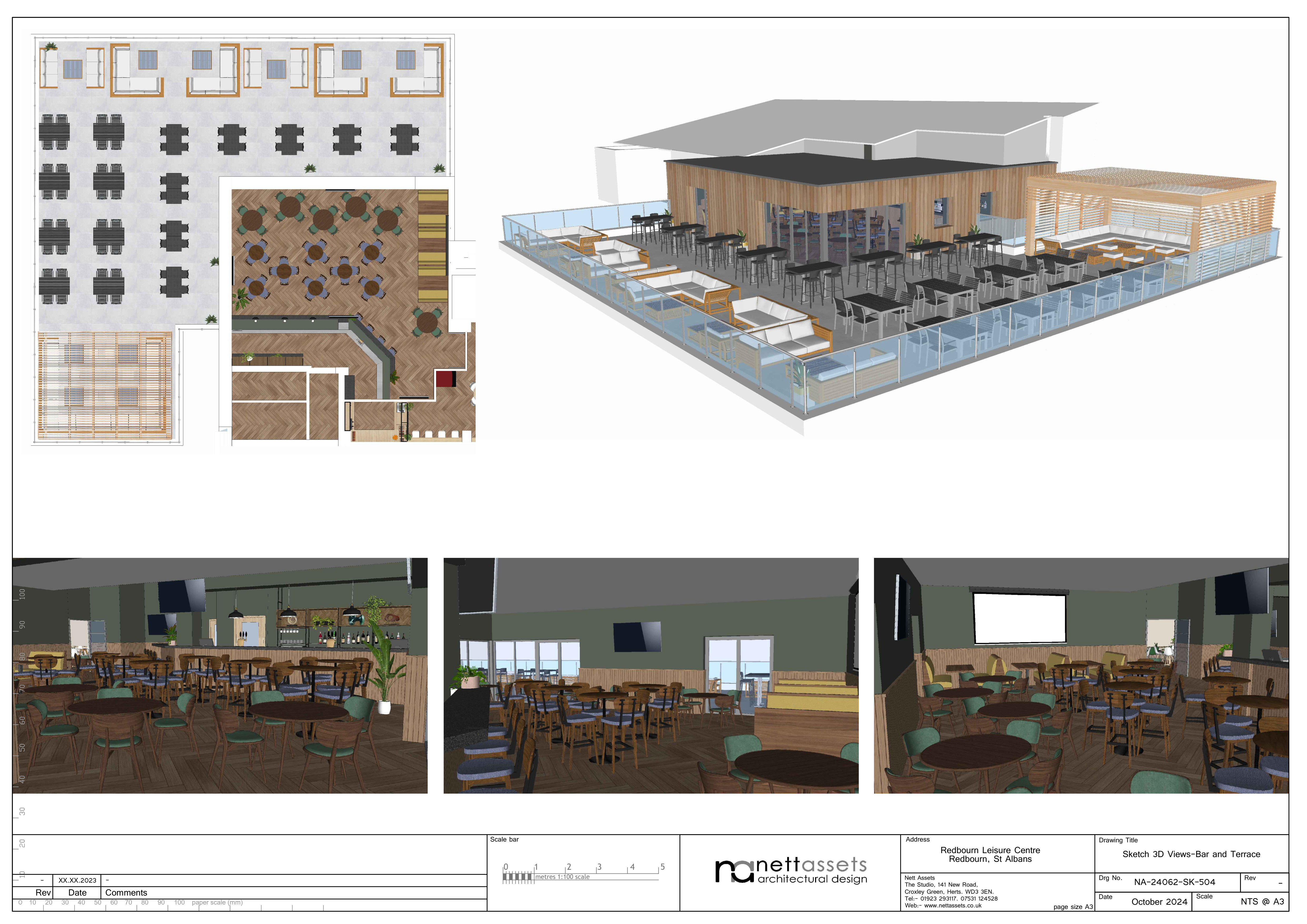 Social Bar & Café: Coming to Redbourn Leisure Centre